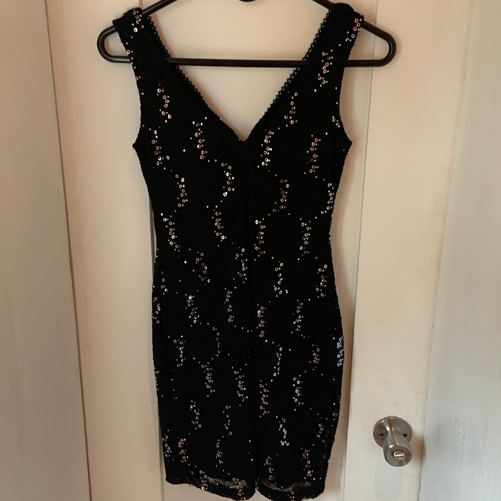 Black little dress, for a special event.